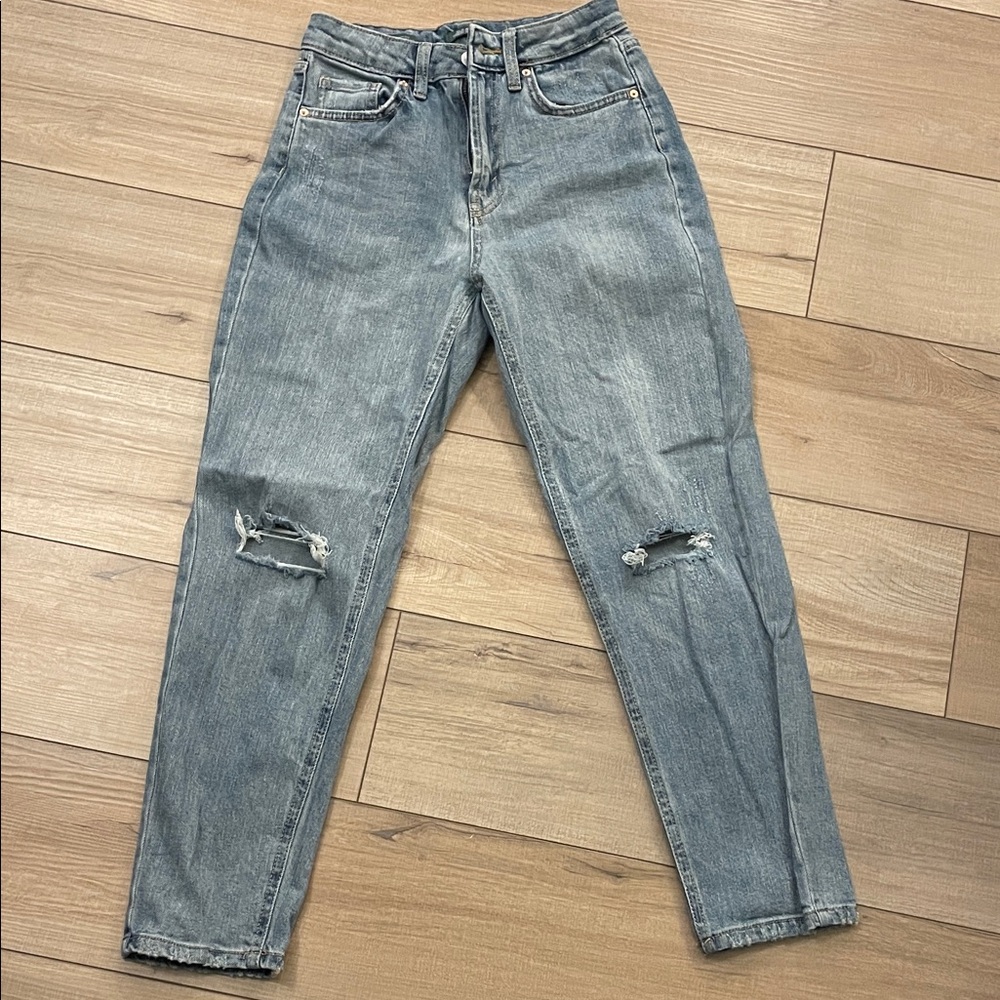 Wild Fable Light Blue Distressed Boyfriend Jeans